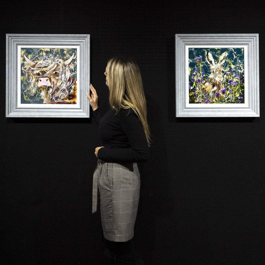 Here Comes Trouble - Original - SOLD by artist Rozanne Bell - Wyecliffe Galleries