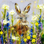 Hide and Seek - Original - SOLD by artist Rozanne Bell - Wyecliffe Galleries