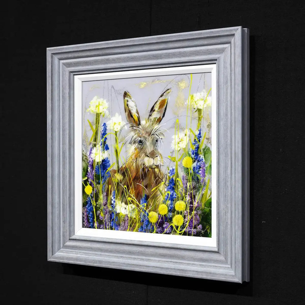 Hide and Seek - Original - SOLD by artist Rozanne Bell - Wyecliffe Galleries