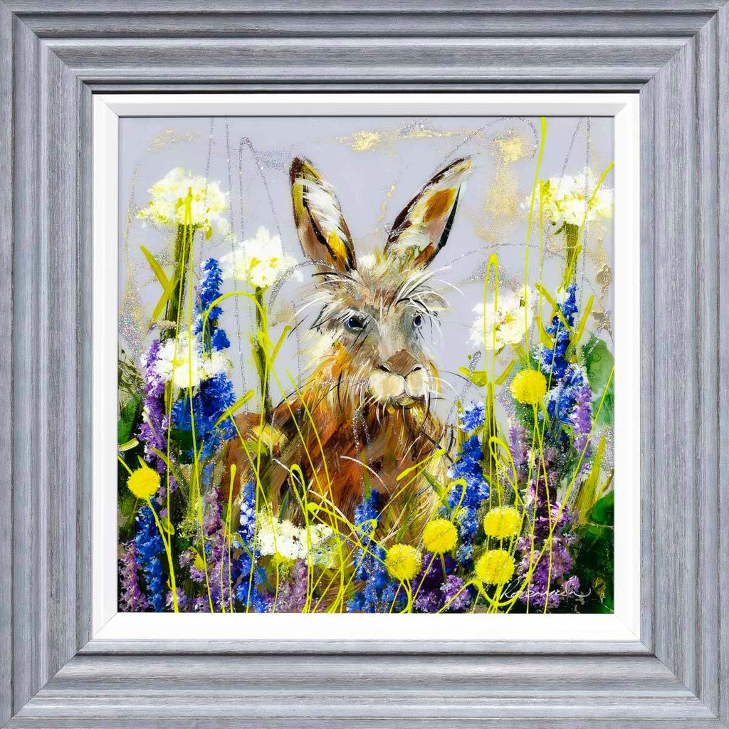 Hide and Seek - Original - SOLD by artist Rozanne Bell - Wyecliffe Galleries