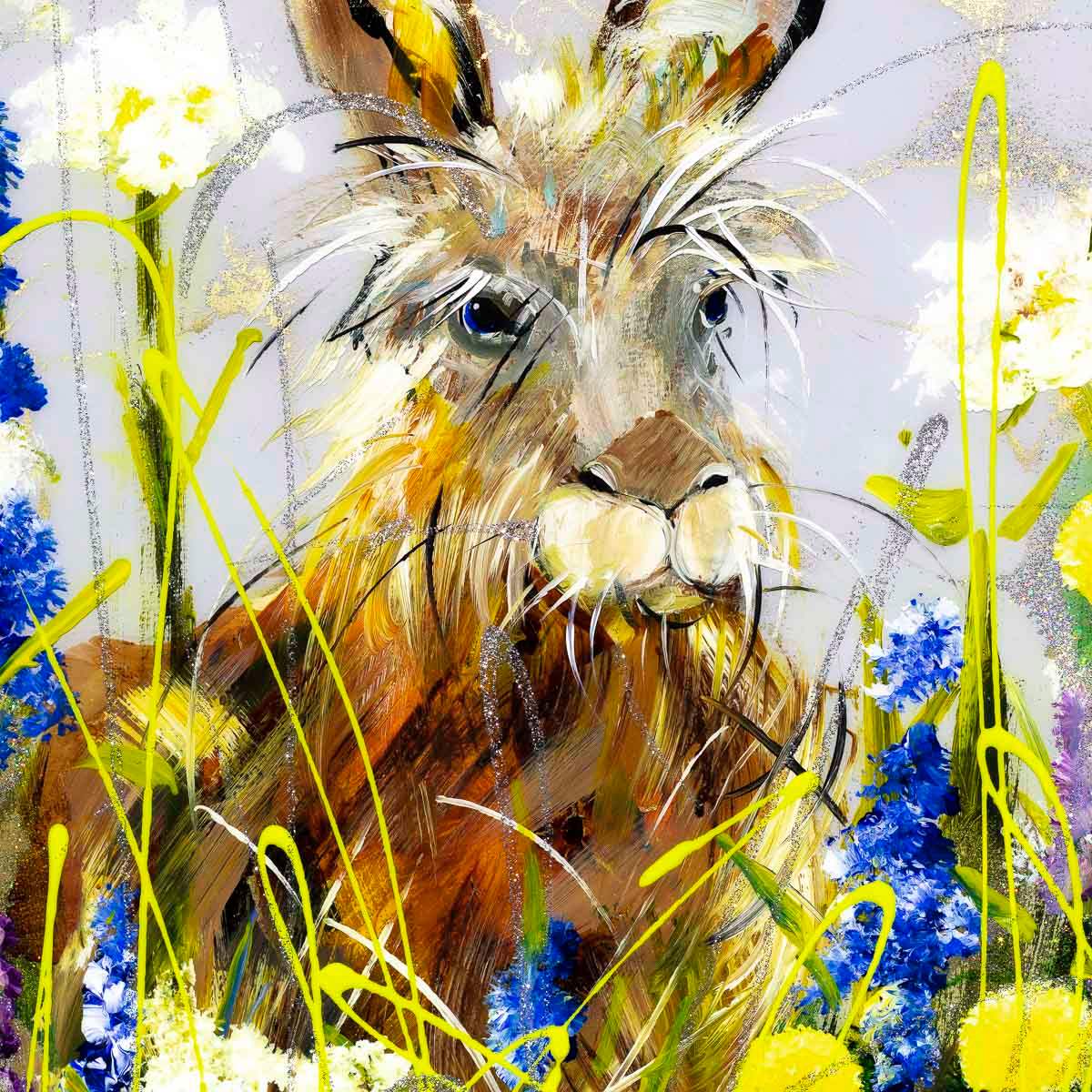 Hide and Seek - Original - SOLD by artist Rozanne Bell - Wyecliffe Galleries