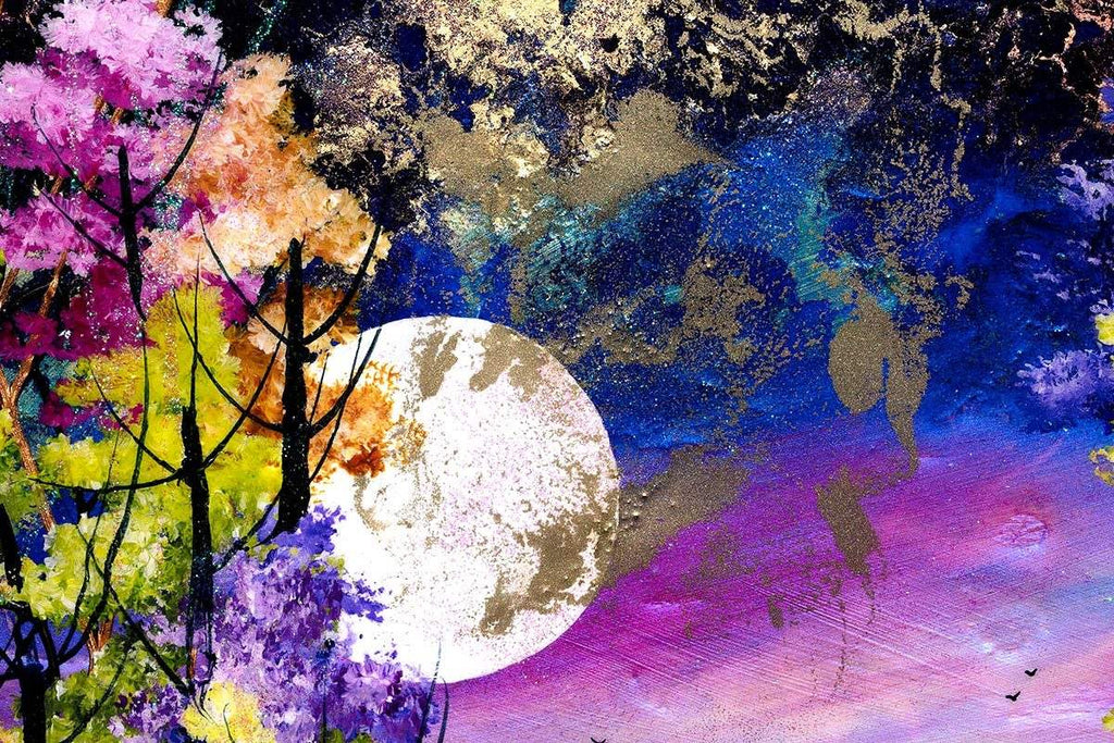 Hillside - Original - SOLD by artist Rozanne Bell - Wyecliffe Galleries