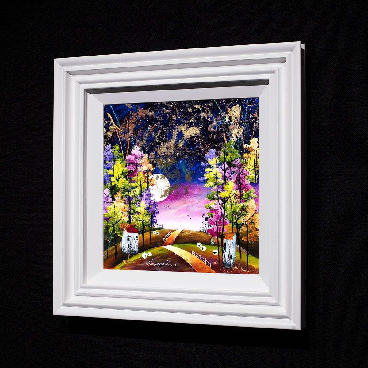 Hillside - Original - SOLD by artist Rozanne Bell - Wyecliffe Galleries