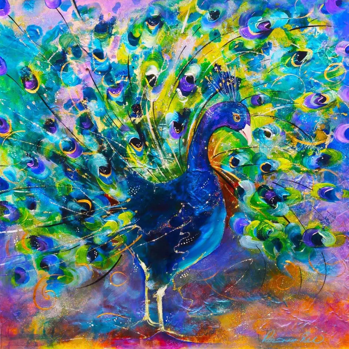 His Nibs - Original - SOLD by artist Rozanne Bell - Wyecliffe Galleries