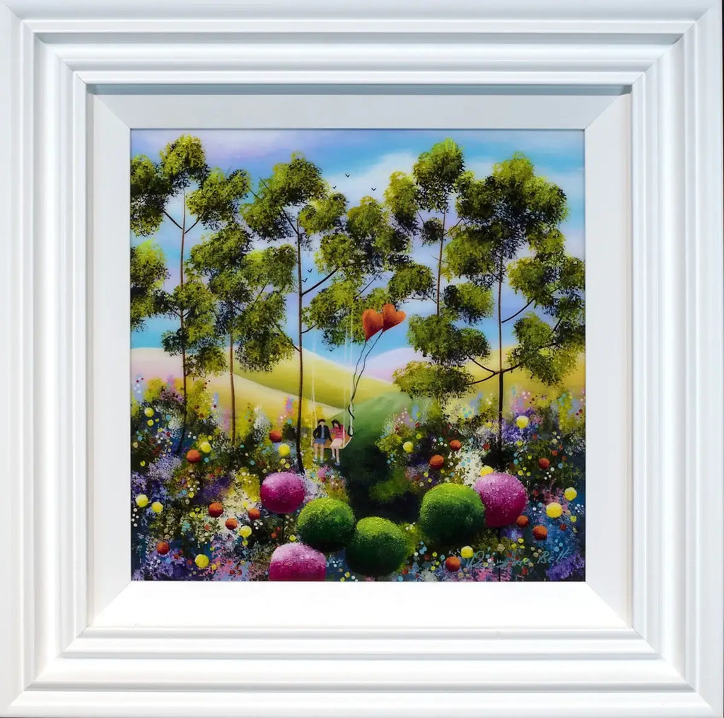 Hold My Hand - Original - SOLD by artist Rozanne Bell - Wyecliffe Galleries