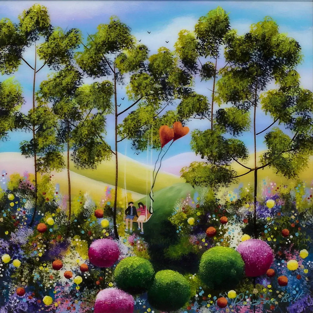 Hold My Hand - Original - SOLD by artist Rozanne Bell - Wyecliffe Galleries