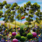 Hold My Hand - Original - SOLD by artist Rozanne Bell - Wyecliffe Galleries