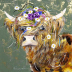 Hollie - Original - SOLD by artist Rozanne Bell - Wyecliffe Galleries