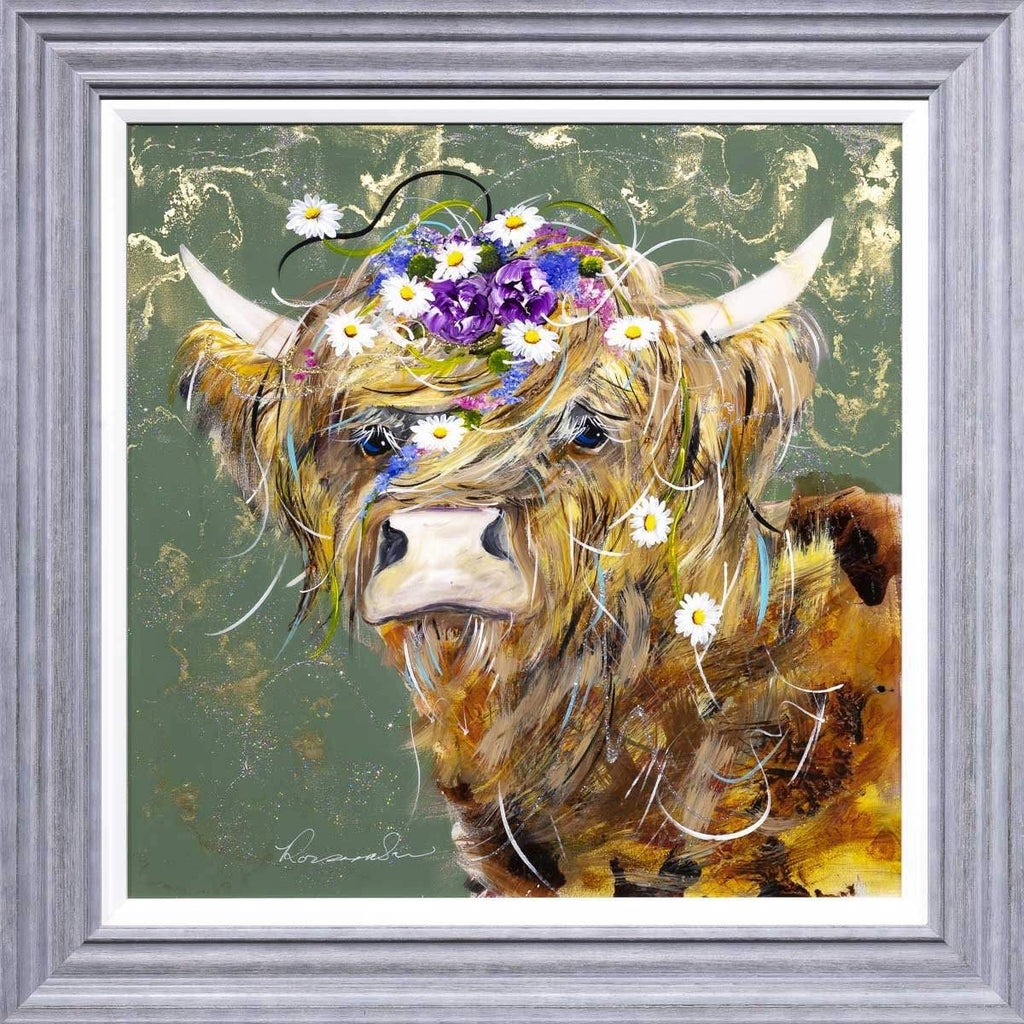 Hollie - Original - SOLD by artist Rozanne Bell - Wyecliffe Galleries