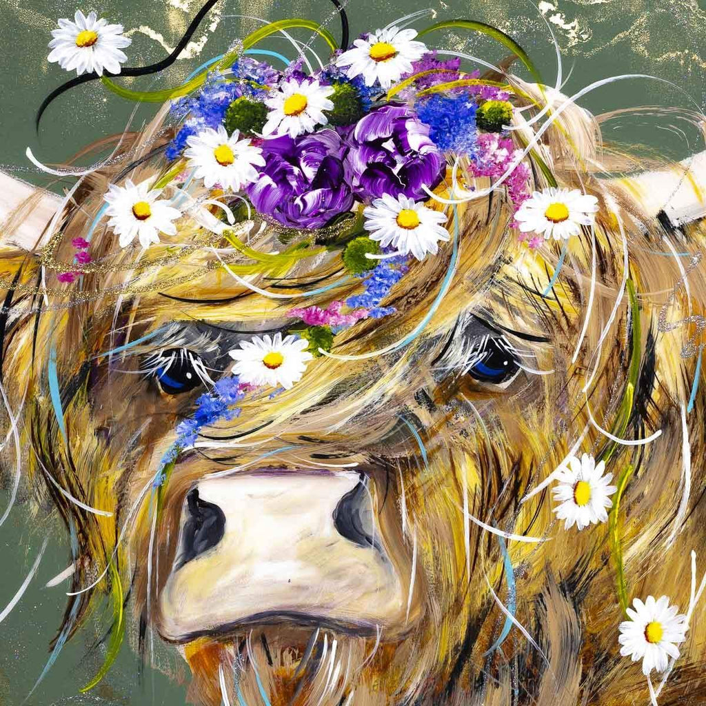 Hollie - Original - SOLD by artist Rozanne Bell - Wyecliffe Galleries