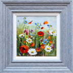 Honey Bees in Spring - Original - SOLD by artist Rozanne Bell - Wyecliffe Galleries