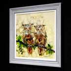 Hoot Hoot - Original - SOLD by artist Rozanne Bell - Wyecliffe Galleries