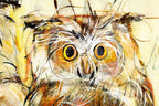 Hoot Hoot - Original - SOLD by artist Rozanne Bell - Wyecliffe Galleries