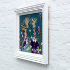 How's the Weather Up There - Original - SOLD by artist Rozanne Bell - Wyecliffe Galleries