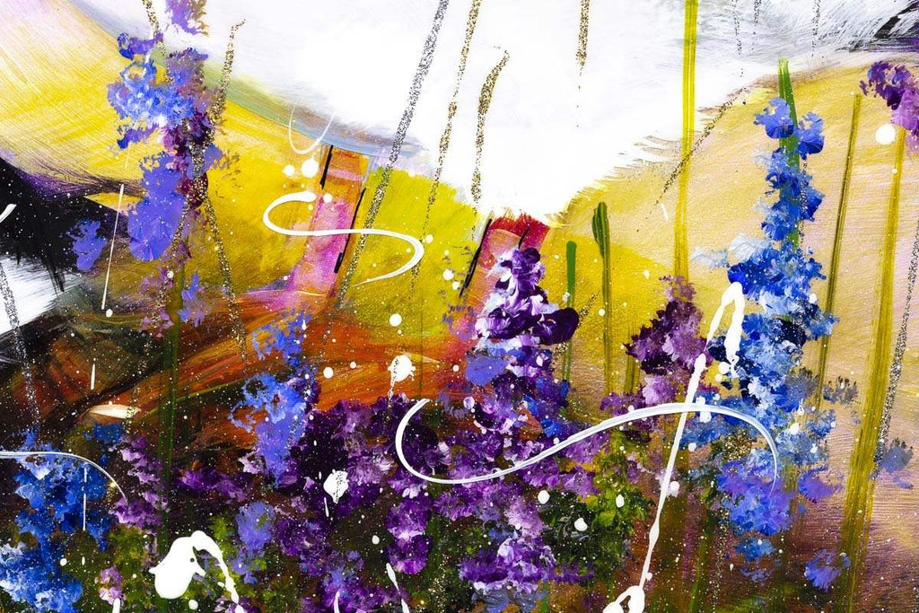 Huff and Puff - Original - SOLD by artist Rozanne Bell - Wyecliffe Galleries