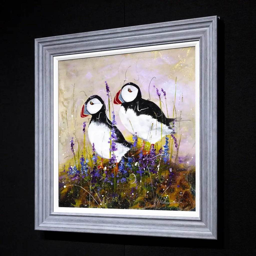 Huff and Puff - Original - SOLD by artist Rozanne Bell - Wyecliffe Galleries