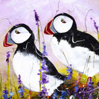 Huff and Puff - Original - SOLD by artist Rozanne Bell - Wyecliffe Galleries
