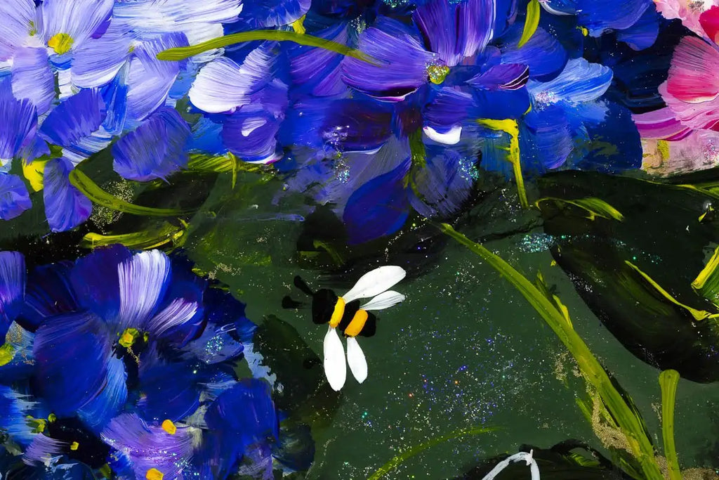 Hydrangeas II - Original - SOLD by artist Rozanne Bell - Wyecliffe Galleries