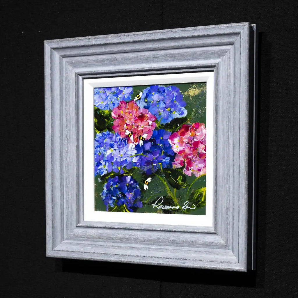 Hydrangeas II - Original - SOLD by artist Rozanne Bell - Wyecliffe Galleries
