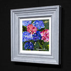 Hydrangeas II - Original - SOLD by artist Rozanne Bell - Wyecliffe Galleries