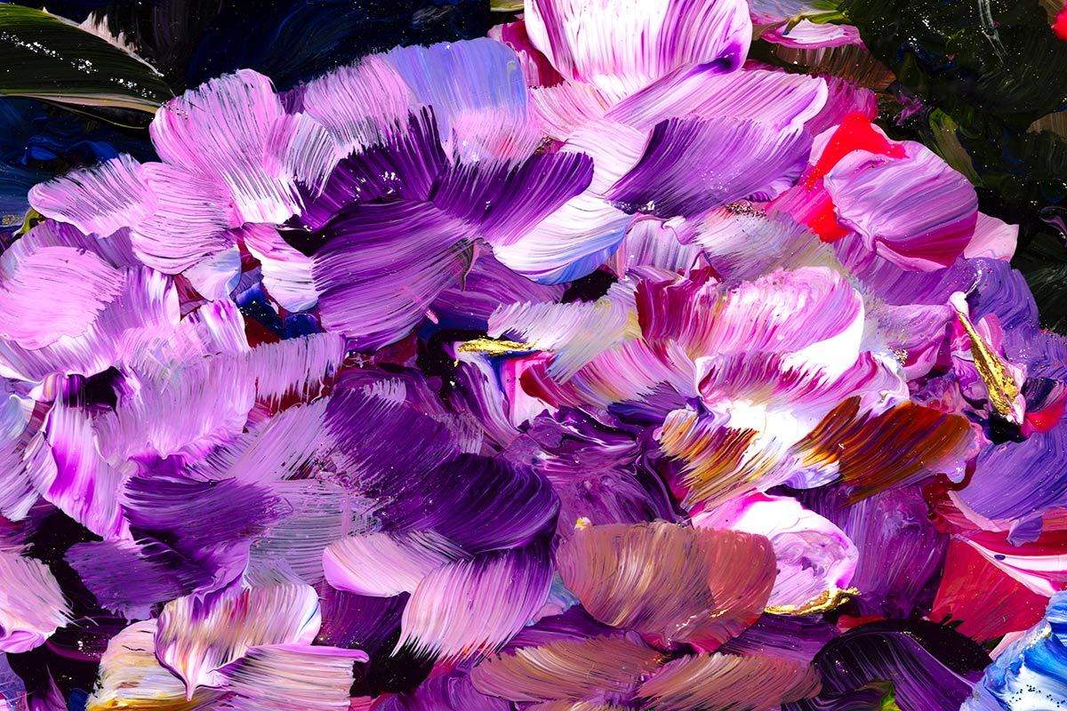 Hydrangeas in Bloom - Original - SOLD by artist Rozanne Bell - Wyecliffe Galleries