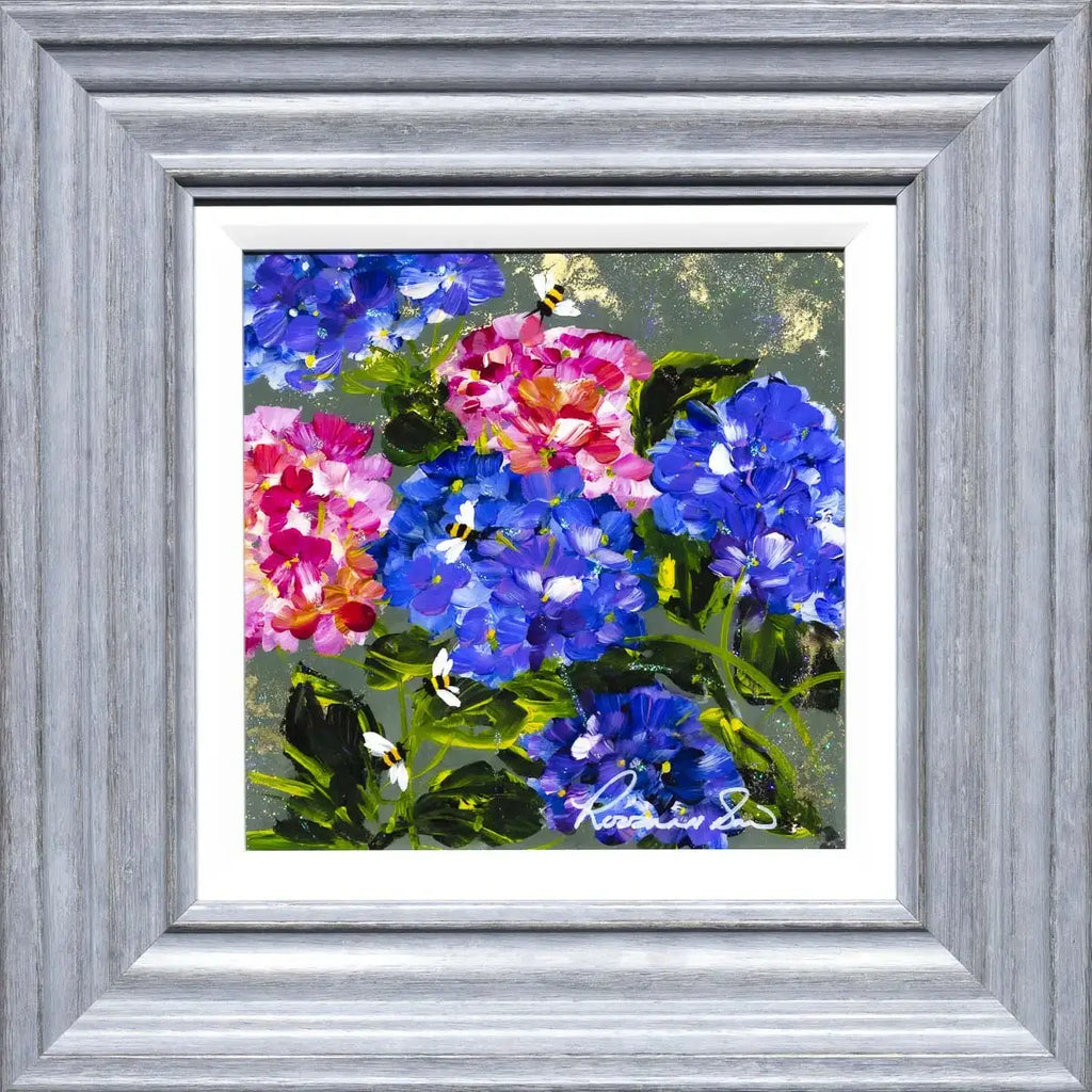 Hydrangeas - Original - SOLD by artist Rozanne Bell - Wyecliffe Galleries