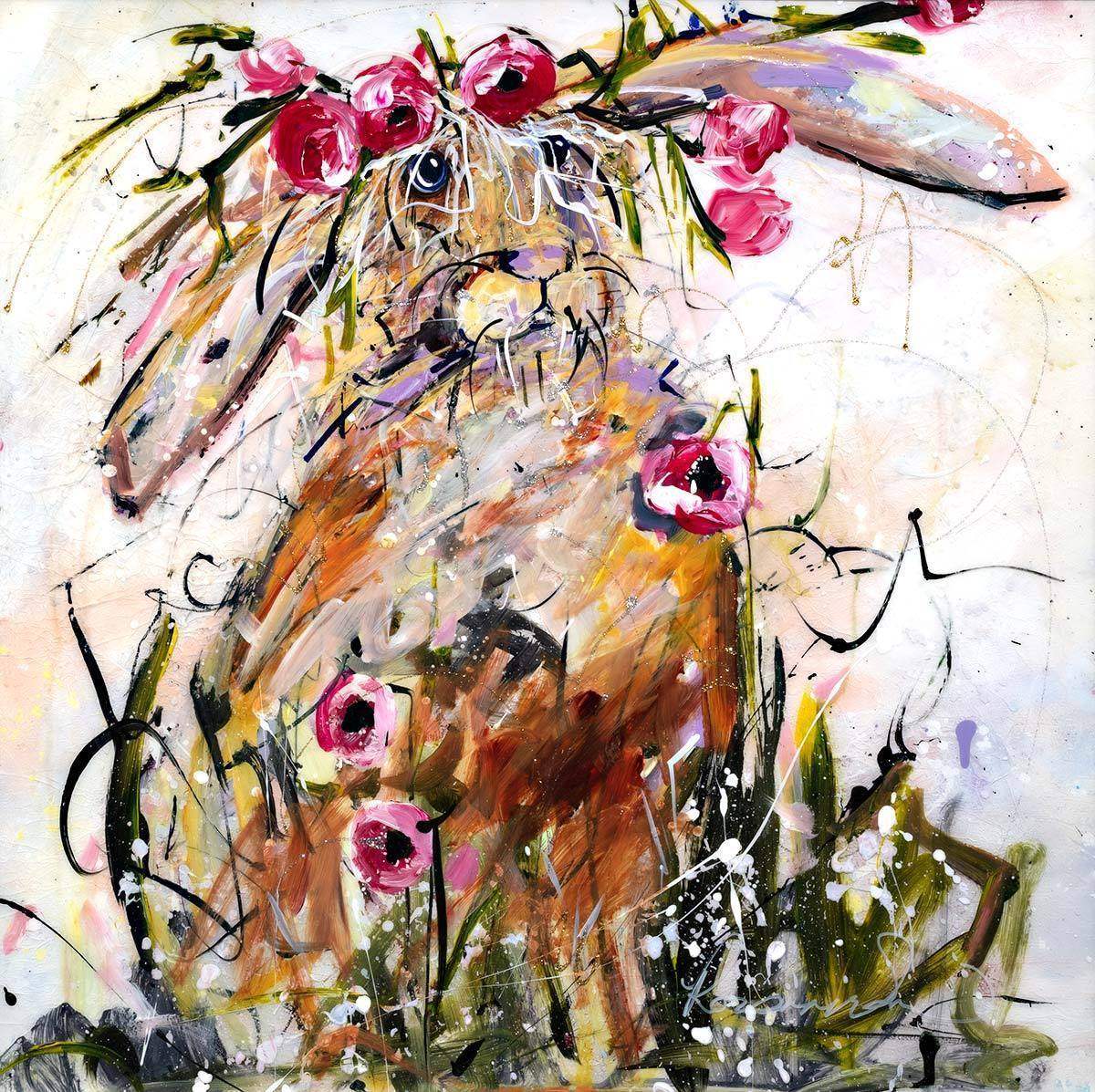 I Feel Pretty - Original - SOLD by artist Rozanne Bell - Wyecliffe Galleries
