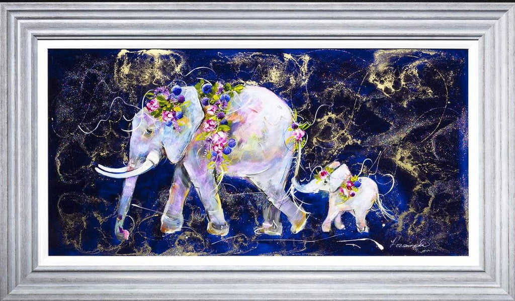 I'll Lead the Way - Original - SOLD by artist Rozanne Bell - Wyecliffe Galleries