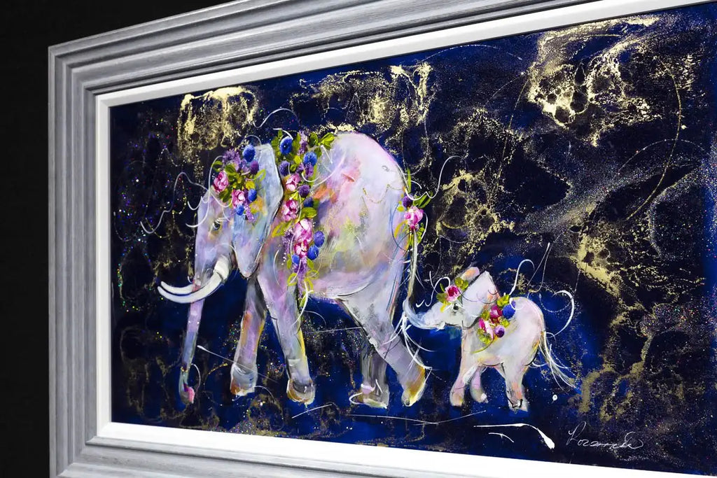 I'll Lead the Way - Original - SOLD by artist Rozanne Bell - Wyecliffe Galleries