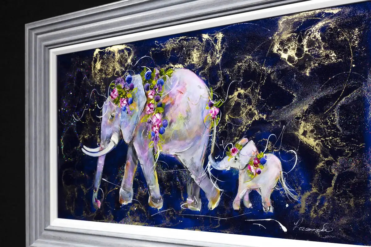 I'll Lead the Way - Original - SOLD by artist Rozanne Bell - Wyecliffe Galleries