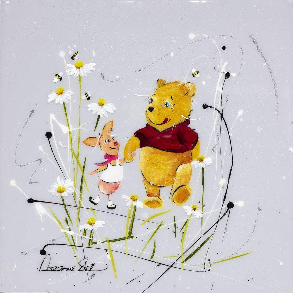 I'm Never Afraid With You - Original - SOLD by artist Rozanne Bell - Wyecliffe Galleries