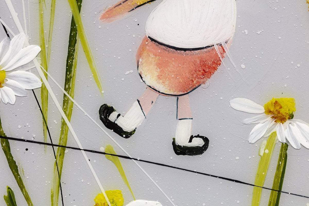 I'm Never Afraid With You - Original - SOLD by artist Rozanne Bell - Wyecliffe Galleries