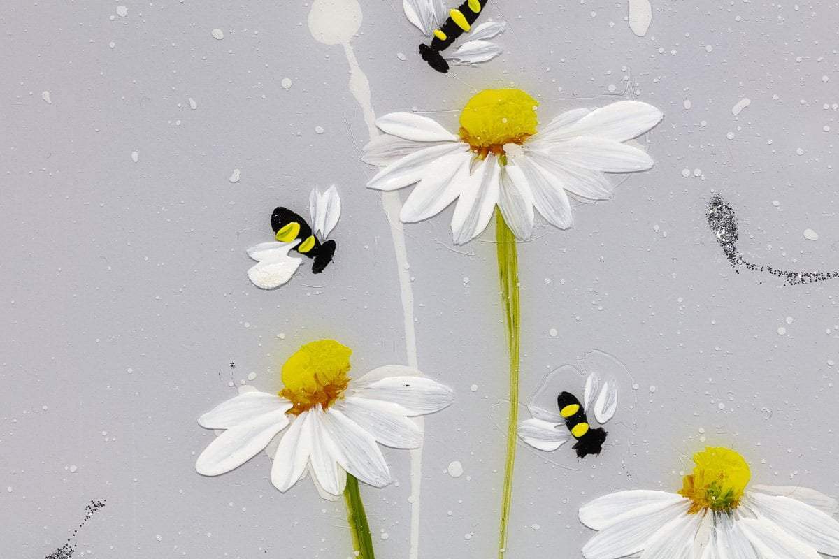 I'm Never Afraid With You - Original - SOLD by artist Rozanne Bell - Wyecliffe Galleries