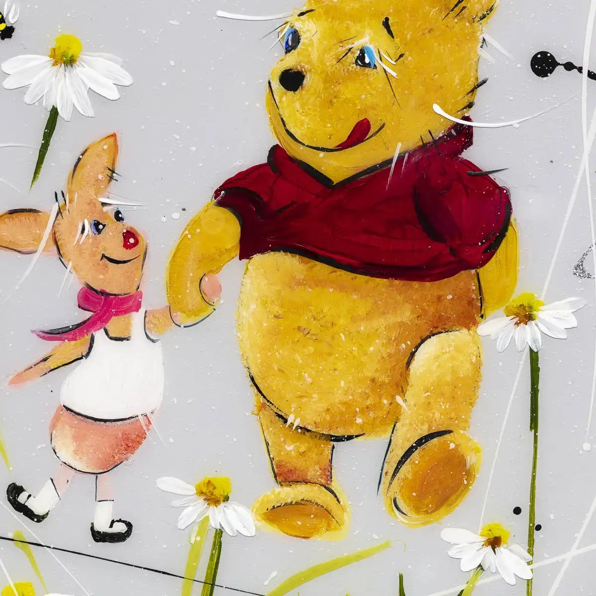 I'm Never Afraid With You - Original - SOLD by artist Rozanne Bell - Wyecliffe Galleries