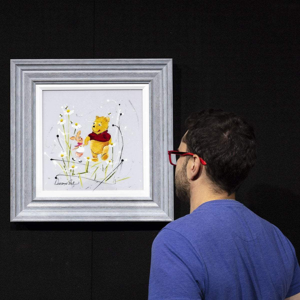 I'm Never Afraid With You - Original - SOLD by artist Rozanne Bell - Wyecliffe Galleries