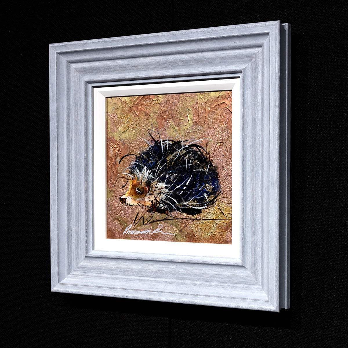 I'm Soft On The Inside - Original - SOLD by artist Rozanne Bell - Wyecliffe Galleries