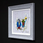 I'm Such a Clever Toad - Original - SOLD by artist Rozanne Bell - Wyecliffe Galleries