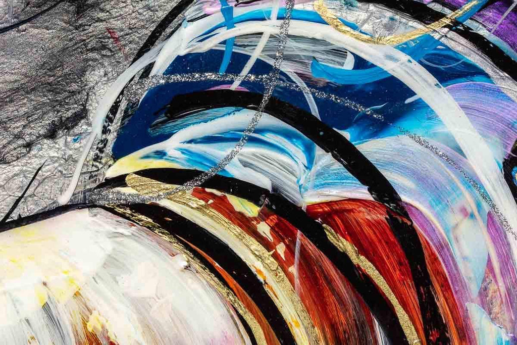 I'm Watching You - Original - SOLD by artist Rozanne Bell - Wyecliffe Galleries