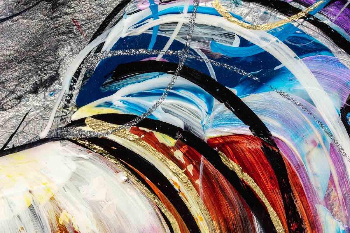 I'm Watching You - Original - SOLD by artist Rozanne Bell - Wyecliffe Galleries