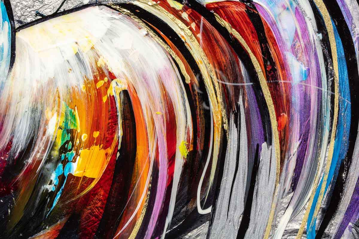 I'm Watching You - Original - SOLD by artist Rozanne Bell - Wyecliffe Galleries