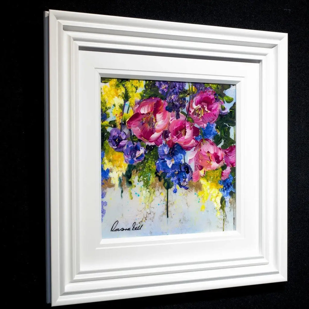 In Bloom I - Original - SOLD by artist Rozanne Bell - Wyecliffe Galleries