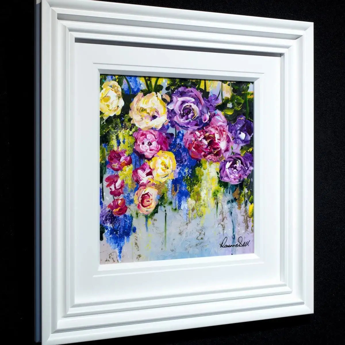 In Bloom II - Original - SOLD by artist Rozanne Bell - Wyecliffe Galleries