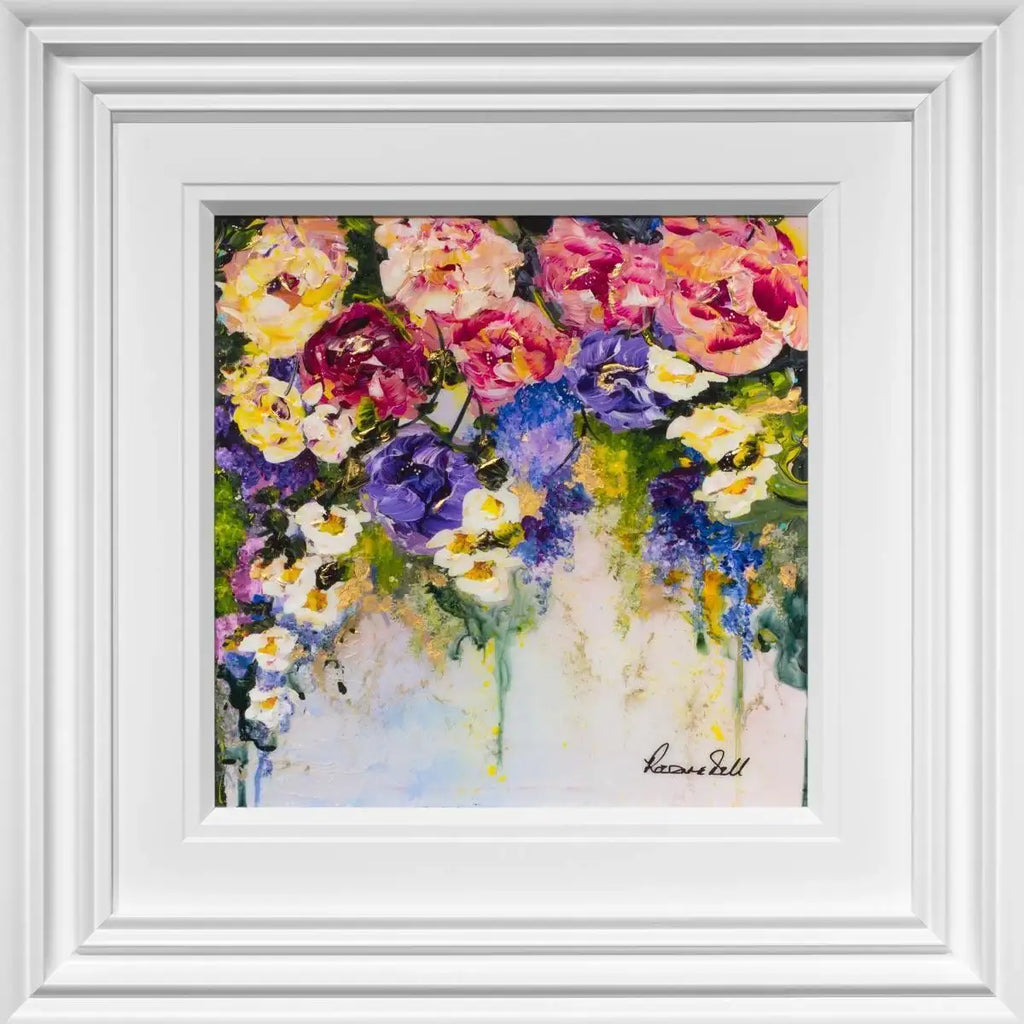 In Bloom III - Original - SOLD by artist Rozanne Bell - Wyecliffe Galleries