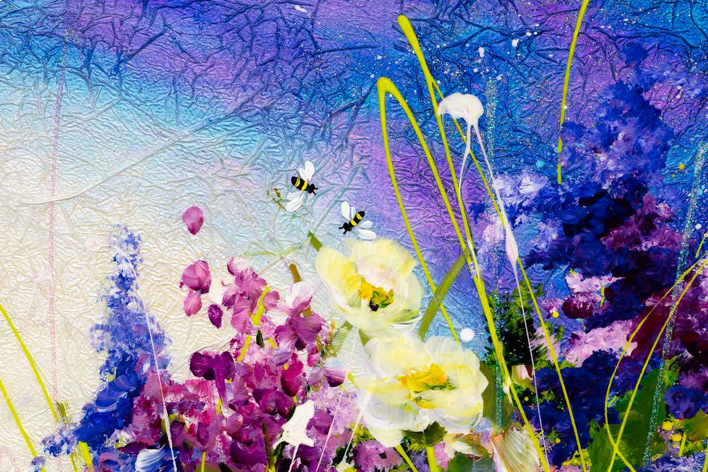 In Blossom - Original - SOLD by artist Rozanne Bell - Wyecliffe Galleries