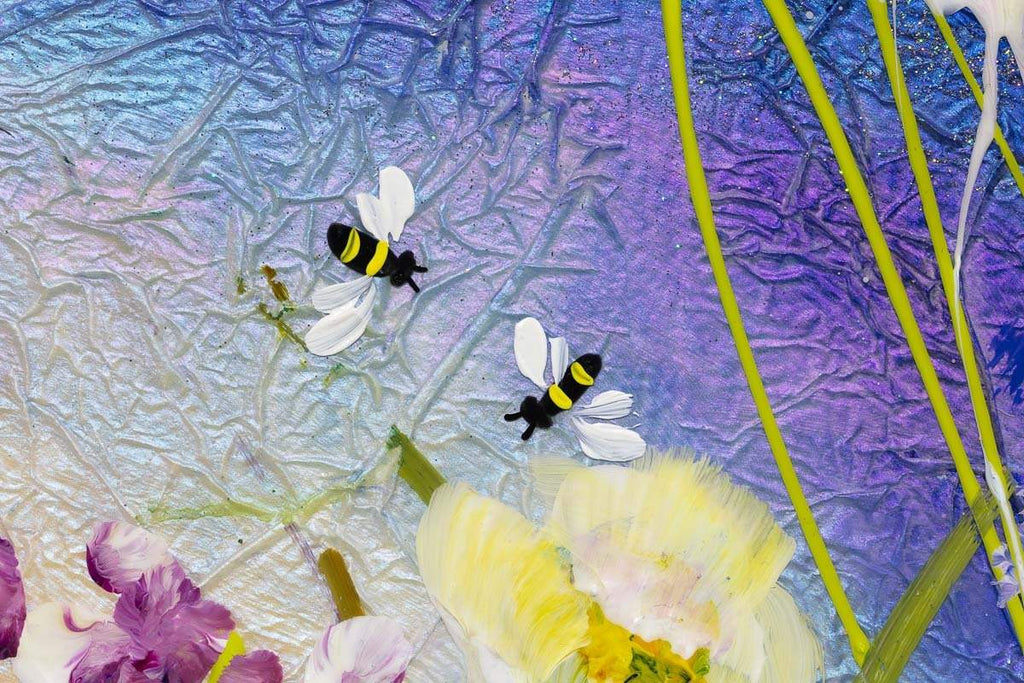 In Blossom - Original - SOLD by artist Rozanne Bell - Wyecliffe Galleries