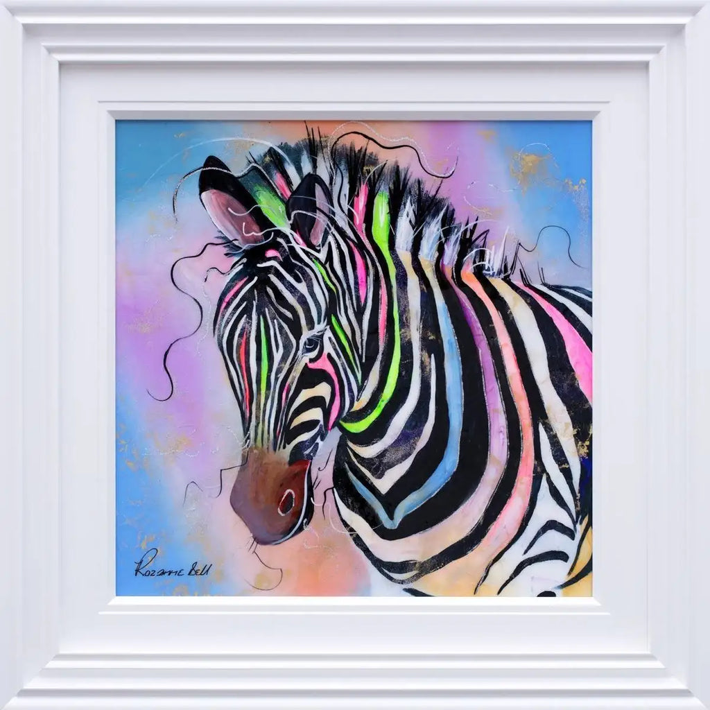 In Living Colour - Original - SOLD by artist Rozanne Bell - Wyecliffe Galleries