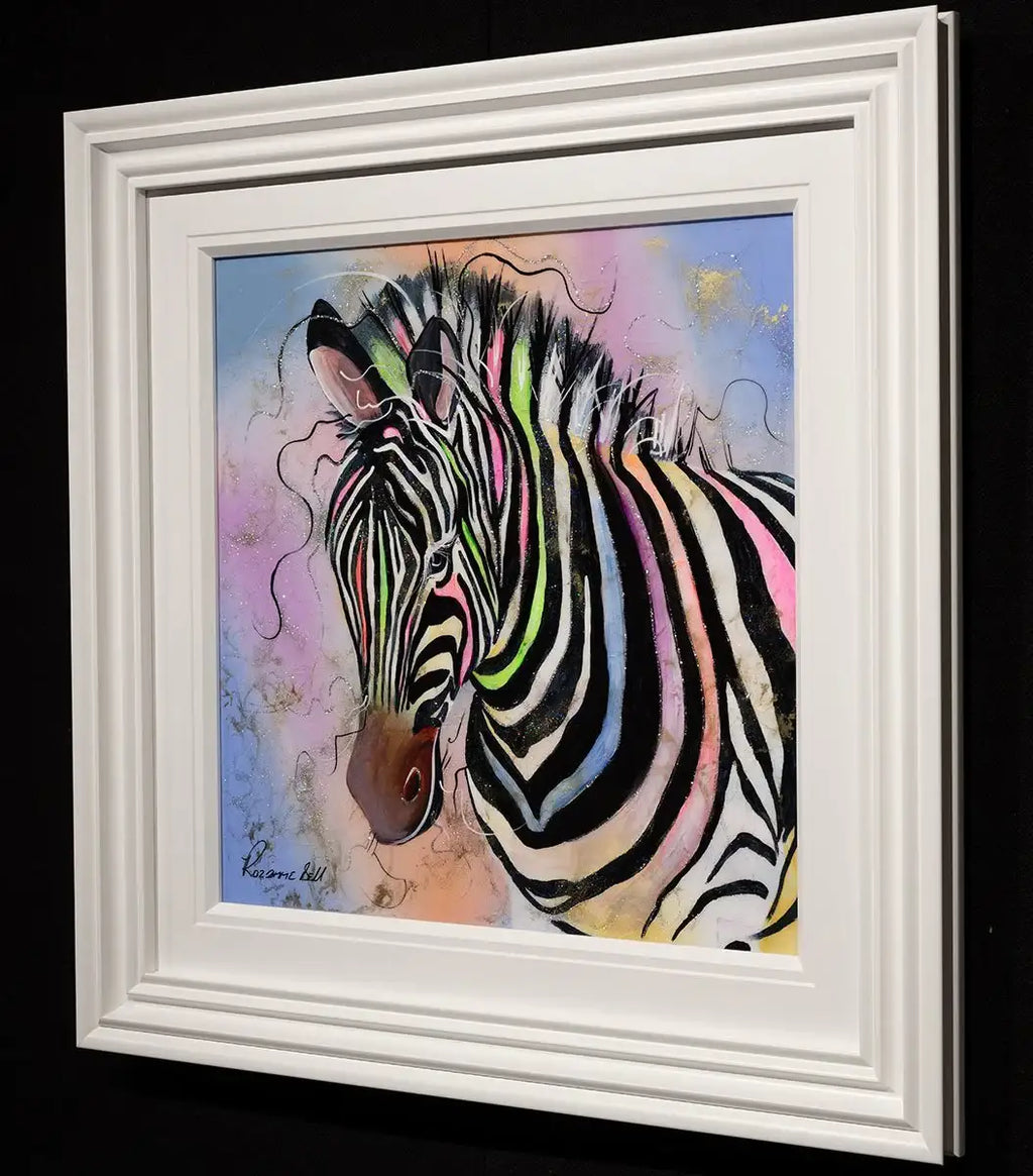In Living Colour - Original - SOLD by artist Rozanne Bell - Wyecliffe Galleries