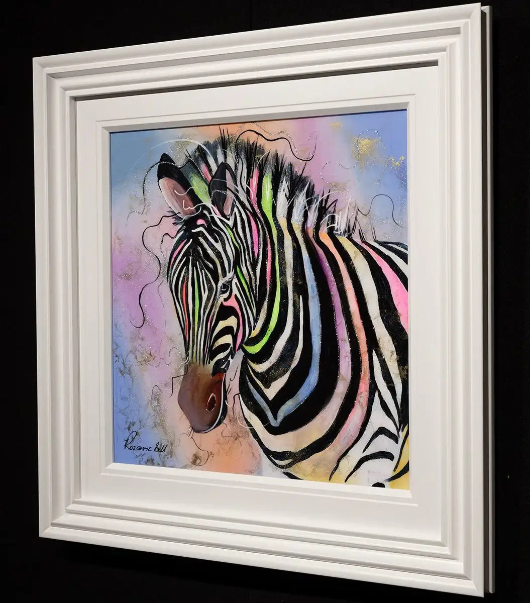 In Living Colour - Original - SOLD by artist Rozanne Bell - Wyecliffe Galleries