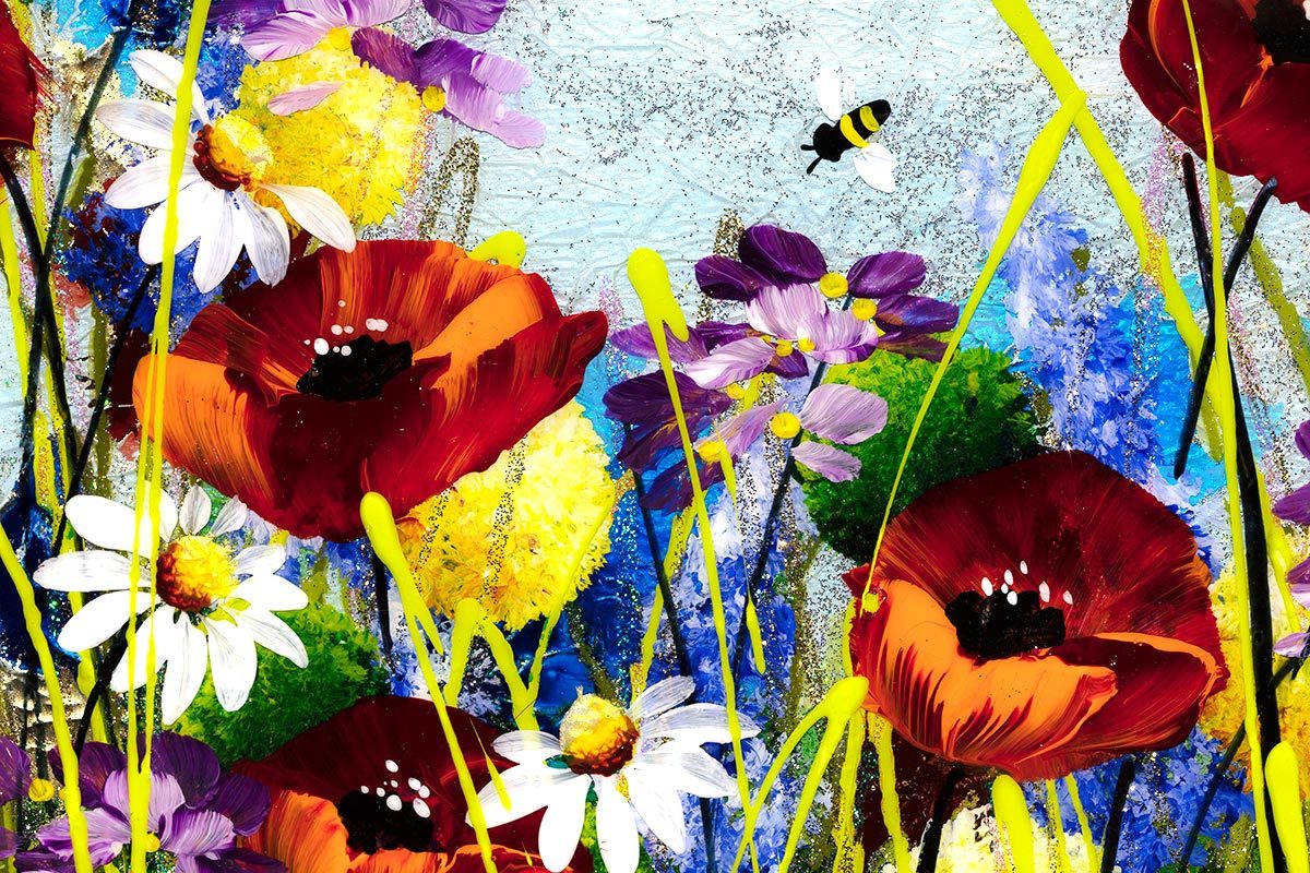 In The Meadow I - Original - SOLD