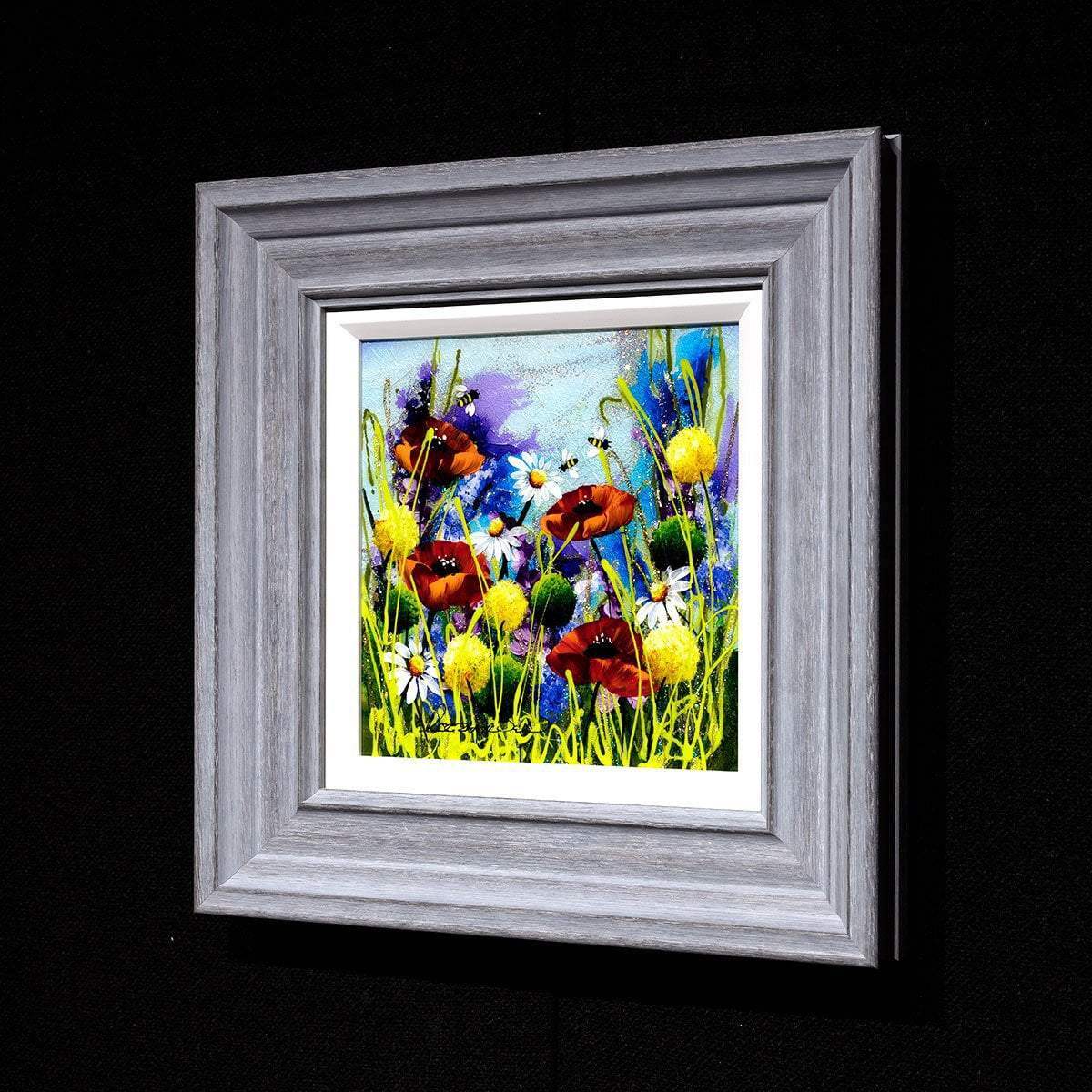 In The Meadow II - Original - SOLD by artist Rozanne Bell - Wyecliffe Galleries